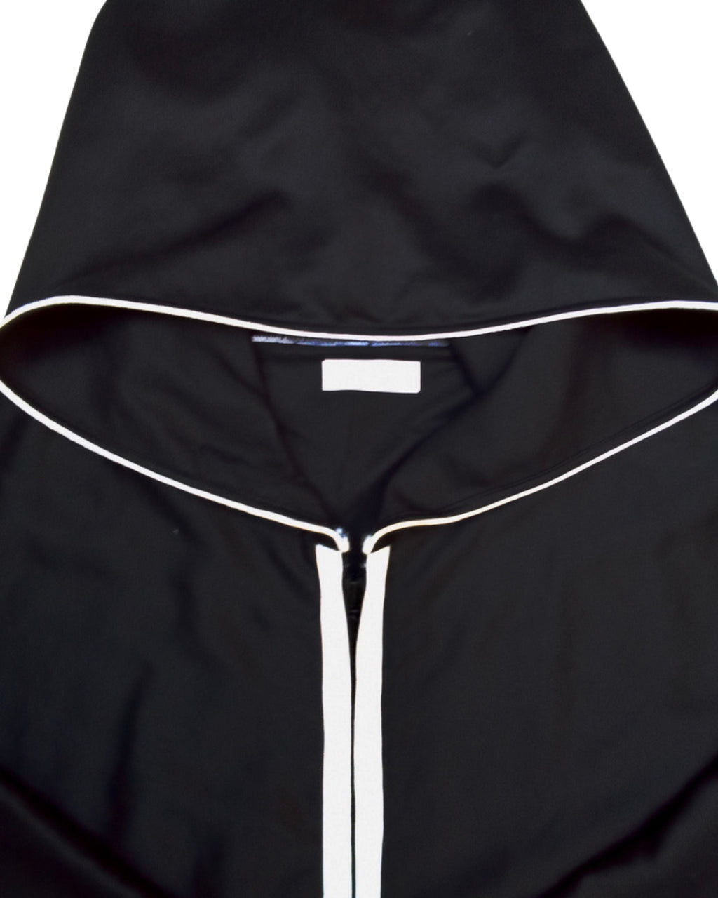 Jellaba Zip Noir - détail cordon