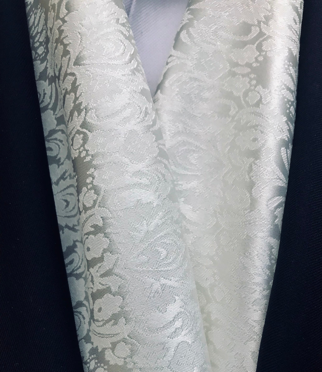 Écharpe Jacquard Blanc - vue 2