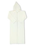 Jellaba Zip Blanc Cassé - vue complète